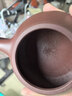 藏壺天下宜興名家紫砂壺純手工茶壺紫砂茶具底槽清石瓢壺 曬單實(shí)拍圖