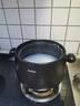 蘇泊爾（SUPOR）砂鍋燉湯陶瓷煲家用耐高溫干燒不易裂煲湯鍋燃氣明火專(zhuān)用 深湯煲丨適用4-6人 4.5L 曬單實(shí)拍圖