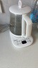 美的（Midea）養生壺 1.5L全自動(dòng)煮茶壺24h預約燒水壺12小時(shí)智能恒溫 11檔控溫電熱水壺MK-Y12Q 曬單實(shí)拍圖
