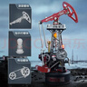 若客（ROKR）工業(yè)之城巖心采油機 拼裝玩具機械模型積木拼圖兒童男孩生日禮物 曬單實(shí)拍圖