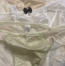莫代爾蕾絲內褲女性感純欲無(wú)痕抗菌四季款高級緞面內褲三角內褲3條裝L 曬單實(shí)拍圖