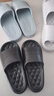 潤柔拖鞋男士夏季eva防臭防滑室內家居家用浴室洗澡踩屎感涼拖鞋夏天 曬單實(shí)拍圖