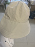 雅鹿趙露思同款遮陽(yáng)防曬帽女漁夫帽大頭圍帽子女春夏季鴨舌帽薄款 曬單實(shí)拍圖