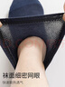 浪莎襪子男純棉夏季 薄款7A抗菌網(wǎng)眼透氣男襪商務(wù)休閑男士中筒棉襪 曬單實(shí)拍圖