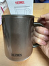 膳魔師（THERMOS）保溫杯400ml帶茶濾男女泡茶咖啡杯伴手禮生日禮物TEMC-400日暮金 曬單實(shí)拍圖