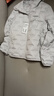 波司登（BOSIDENG）鵝絨羽絨服女士春秋季輕薄連帽寬松短款內膽百搭保暖外套 【店長(cháng)推薦】700+蓬鵝絨-巖石灰-格雷系【卡碼拍大】 M 165/88A 體重約125-140斤 曬單實(shí)拍圖