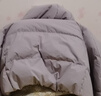 雪中飛新款女士短款羽絨服潮流休閑風(fēng)小個(gè)子加長(cháng)外套舒適溫暖 淺紫灰|6162 L 165 曬單實(shí)拍圖