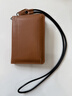 酷奇袋鼠 KQ歐美牛皮護照夾登機卡真皮保護套商務(wù)證件包皮夾包掛繩+ 磁扣棕色 棕色+掛繩(按壓扣) 曬單實(shí)拍圖