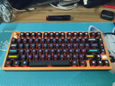 PMO WAVE75客制化機械鍵盤(pán)三模鋁坨坨有線(xiàn)2.4g藍牙快拆結構gasket電競游戲辦公外設熱插拔 【新品】爆焰橙-陽(yáng)極|黑焰軸/FR4定 曬單實(shí)拍圖