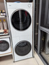 美的（Midea）清風(fēng)明月2.0洗烘塔 洗烘套裝 10KG滾筒洗衣機全自動(dòng)+變頻熱泵烘干機MGH20A-W+AIR以舊換新國家補貼 曬單實(shí)拍圖