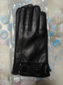 啄木鳥(niǎo)皮手套男騎行冬天加絨保暖觸屏手套防風(fēng)防潑水開(kāi)車(chē)摩托防寒騎車(chē) 曬單實(shí)拍圖
