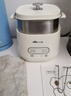小熊（Bear）煮蛋器 蒸蛋器 自動(dòng)斷電早餐蒸煮一體機 定時(shí)預約蒸蛋神器小型一人用 0涂層不銹鋼輕食機ZDQ-F12G3 曬單實(shí)拍圖