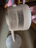 美的（Midea）【暴風(fēng)循環(huán)】空氣循環(huán)扇大風(fēng)量搖頭電風(fēng)扇家用臺式落地扇輕音臥室節能小風(fēng)扇柔風(fēng)輕羽扇 FGA24TQ 曬單實(shí)拍圖