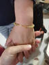 老鳳祥平安扣銀手鏈女穗穗平安和田玉手串生日紀念日禮物送女友老婆 曬單實(shí)拍圖