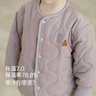 巴厘小豬兒童棉服秋冬季夾棉男童加厚保暖棉衣內膽棉襖寶寶打底女童外套 灰風(fēng)鈴紫 90 曬單實(shí)拍圖