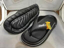 啄木鳥(niǎo)人字拖鞋男士2026夏季新款防滑軟底涼拖男休閑夾腳沙灘涼鞋子男款 黑色 42 -43 曬單實(shí)拍圖