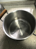 三四鋼湯鍋316L不銹鋼蒸煮一體蒸鍋食品級加厚家用煮鍋帶蒸籠24cm 38332 曬單實(shí)拍圖