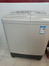 美的（Midea）半自動(dòng)雙桶洗衣機8公斤洗5.5kg脫水雙缸波輪老人簡(jiǎn)易操作品質(zhì)電機小巧不占地租房宿舍必備以舊換新 MP8DS136 雙缸 8kg 曬單實(shí)拍圖