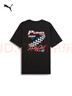 彪馬（PUMA）賽車(chē)風(fēng)百搭休閑短袖T恤男新款夏季圓領(lǐng)運動(dòng)上衣632949 黑色-01 XL (185/104A) 曬單實(shí)拍圖