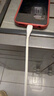圖拉斯充電線(xiàn)【黃金接口】適配蘋(píng)果17原裝iphone13promax15數據線(xiàn)14快充16手機usb轉type- c華為安卓車(chē)載 【適配蘋(píng)果17-15】動(dòng)態(tài)功率調節丨冰透白 【1.2米】黃金接口丨護機 曬單實(shí)拍圖