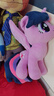 小馬寶莉毛絨玩具紫悅原型吉祥物玩偶公仔周邊抱枕娃娃生日馬年禮物女孩 曬單實(shí)拍圖