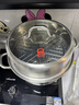 康巴赫304不銹鋼三層蒸鍋蒸籠復底大湯蒸鍋多功能鍋具32cm燃氣灶通用 曬單實(shí)拍圖
