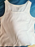 都市麗人純棉吊帶背心女士背心四季修身西裝內搭打底可外穿方領(lǐng)無(wú)袖上衣 曬單實(shí)拍圖