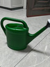 煦凜日本灑水壺澆花家用大容量園藝工具澆水壺多肉綠植盆栽噴澆花 復古綠灑水壺5L （一體式壺身_可拆卸花灑頭_澆灑兩用） 曬單實(shí)拍圖