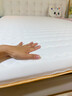 紅蜻蜓（RED DRAGONFLY）A類(lèi)床褥子1.5x2米床墊加厚榻榻米乳膠記憶海綿軟墊子打地鋪睡墊褥 深睡波浪燙畫(huà)-白【厚約6cm】 150x200cm【塌陷包賠】 曬單實(shí)拍圖