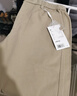 森馬（Semir）休閑褲男四季款寬松垂感直筒褲25秋冬季工裝運動(dòng)褲子109925127102 曬單實(shí)拍圖