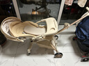 semmook遛娃神器嬰兒推車(chē)0-6歲用折疊可坐可躺帶減震雙向高景觀(guān)溜娃車(chē) 香檳金【擋風(fēng)皮質(zhì)遮陽(yáng)棚】【弓形穩固車(chē)架】 曬單實(shí)拍圖