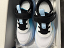 鴻星爾克（ERKE）童鞋男女童跑鞋兒童秋季新品密網(wǎng)緩震運動(dòng)鞋爾克白/泳池藍/正黑37 曬單實(shí)拍圖