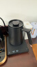 泰摩 魚(yú)Smart控溫手沖壺 不銹鋼溫控家用細長(cháng)嘴手沖咖啡壺 電熱恒溫壺 標準-細嘴|黑色 600ml 曬單實(shí)拍圖