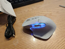 宏碁（acer）無(wú)線(xiàn)藍牙三模鼠標 雙滾輪人體工學(xué)大手鼠標 辦公靜音鼠標 可自定義編程 電腦筆記本辦公無(wú)線(xiàn)鼠標 天空藍 曬單實(shí)拍圖