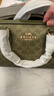 蔻馳（COACH）【品牌直供】女包輕奢休閑手提單肩斜挎波士頓女送女友生日禮物 橄欖綠CV961 IMOLV 曬單實(shí)拍圖