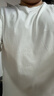 JEANSWEST LIFE真維斯重磅短袖T恤男100%純棉男款純色半袖上衣男士寬松220G體恤A 曬單實(shí)拍圖