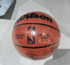 Wilson威爾勝全新NBA官方比賽用球復刻版AUTHENTIC室內外成人7號籃球 曬單實(shí)拍圖