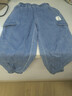 巴拉巴拉童裝兒童長(cháng)褲工裝牛仔褲男童褲子夏季寬松束腳褲時(shí)尚百搭 牛仔中藍88201 130 曬單實(shí)拍圖