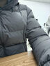 黑冰25新款戶(hù)外700蓬鴨絨男款加厚防風(fēng)保暖羽絨服 F8905MJ 鐵灰 L 曬單實(shí)拍圖