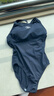 速比濤（Speedo）游泳館專(zhuān)業(yè)競速訓練泳衣女連體抗氯速干顯瘦游泳衣運動(dòng)溫泉泳裝 藏青色【專(zhuān)業(yè)訓練,教練推薦】 M (34) 身高165/體重50-57kg 曬單實(shí)拍圖