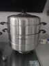 蘇泊爾304不銹鋼蒸鍋三層加大蒸煮兩用鍋湯鍋34cm電磁爐燃氣通用SZ34B17 曬單實(shí)拍圖
