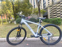 喜德盛26款黑客350黑客380山地車(chē)自行車(chē)成人21速鋁合金男士女生學(xué)生上班 黑客350白灰色【贈騎行禮包】 26寸x17寸身高165-180cm 曬單實(shí)拍圖