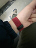 戴界適用蘋(píng)果手表表帶apple iwatch s10/s11表帶ultra3/2/s9/8/7磁吸編織se3/2透氣男生女士款春夏新款 黑間紅 【升級款·不掉磁鐵】 適用:蘋(píng)果S11/S10【46mm】 曬單實(shí)拍圖