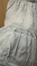 優(yōu)衣庫常規款女裝層疊長(cháng)裙半身裙26春夏新款484820 484822 484821 484820/60淺藍色 M 曬單實(shí)拍圖