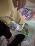 牧童小阿甘學(xué)步鞋春款雙網(wǎng)原創(chuàng  )卡通嬰兒鞋男女童軟底機能鞋 小熊白18 曬單實(shí)拍圖