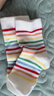 成長(cháng)寄寶寶襪子夏季薄款網(wǎng)眼透氣男女兒童中筒襪夏天純棉A類(lèi)春夏嬰兒襪 曬單實(shí)拍圖