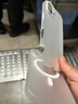 Snowkids適用iPhone 17磁吸手機殼 超薄磨砂半透明防滑防摔防指紋 全包軟殼時(shí)尚簡(jiǎn)約男女款保護殼套 透白 曬單實(shí)拍圖