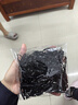 【一包用一年】耐用高彈力一次性頭繩皮筋發(fā)繩發(fā)圈橡皮筋黑色 黑色加厚大圈 500根 曬單實(shí)拍圖