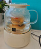 WORLD KITCHEN美國康寧養生壺全玻璃恒溫壺煮茶壺煮茶器1L辦公室必備家用花茶壺燉煮燒水壺0膠和0拼接（標準款） 曬單實(shí)拍圖
