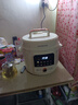 愛(ài)妻（AICHEN）0氟雙膽語(yǔ)音電壓力鍋6L升上蒸下煮電蒸鍋高壓電飯煲火鍋煲粥多功能智能定時(shí)預約ADS-24D100F15-1 曬單實(shí)拍圖